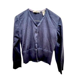 NWOT Christie Brooks kids button down sweater size L(14)
